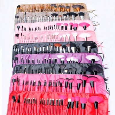 wholesale 24pcs makeup brush set super soft hair brushes set private label custom logo